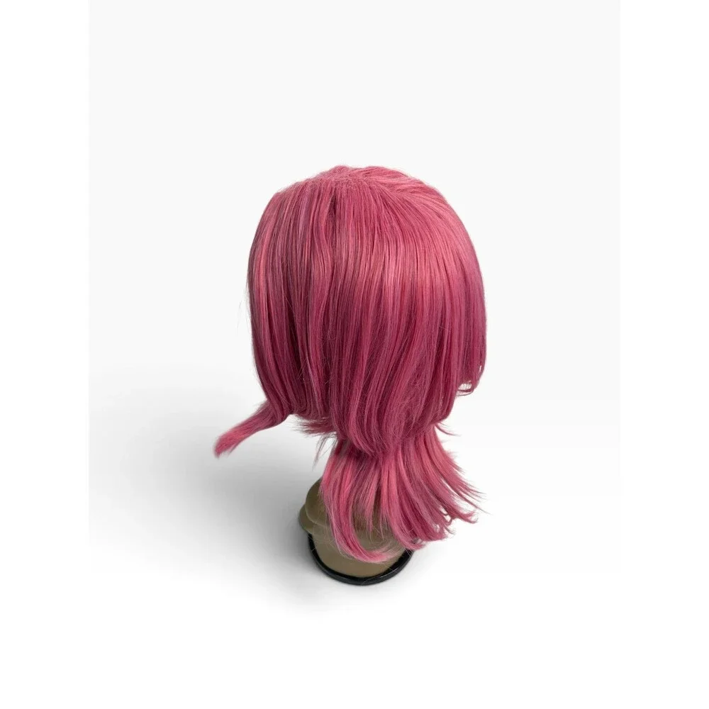 Women’s Pink Shoulder Length Wig